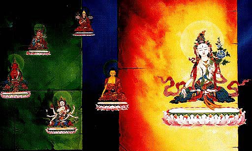 White Tara and Deities